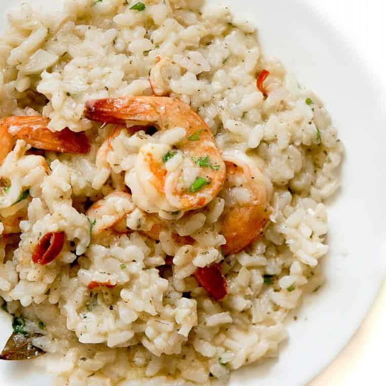 Rice with Black Truffle and Shrimp (3 lbs)