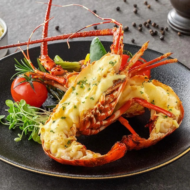 Baked South Australian Lobster with Cheese (3 pcs)