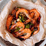 Parchment Baked Garlic Shrimp (500 g)