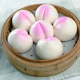 Longevity Peach Buns (6 pcs)