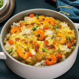 Rice with Seafood in Cheese Lobster Sauce (3 lbs)